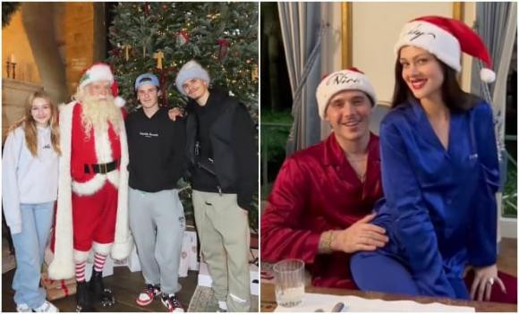 Victoria tang Beckham mot... chuong ga nhan dip Giang sinh-Hinh-3