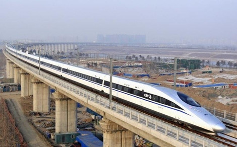 Tàu tốc hành Trung Quốc.