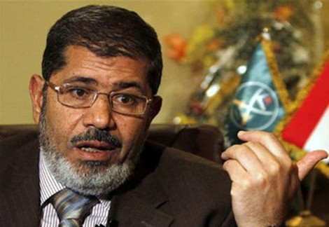 Tổng thống Ai Cập bị truất quyền Mohamed Mursi .