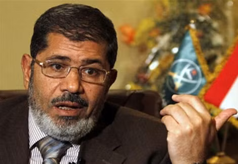 Tổng thống Ai Cập bị truất quyền Mohamed Mursi .