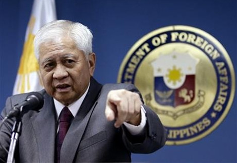 Ngoại trưởng Philippines Albert del Rosario: Vụ kiện Trung Quốc ở Biển Đông như "con tàu đã rời nhà ga".