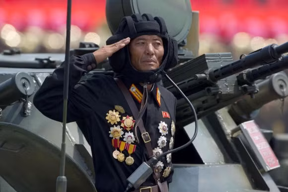 Chỉ huy đơn vị xe tăng.