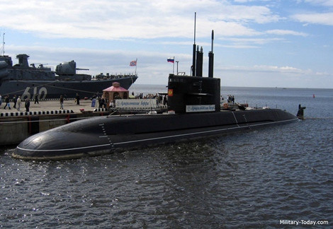 Tàu ngầm lớp Lada của Nga.