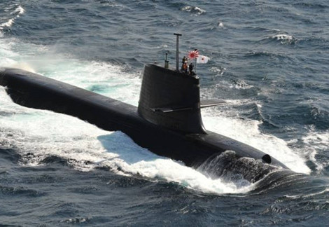 Tàu ngầm hiện đại lớp Sōryū của Nhật Bản có khả năng lặn sâu từ 350-500m.