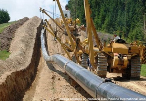 Xây dựng đường ống dẫn khí đốt từ Myanmar đến Côn Minh, Trung Quốc.