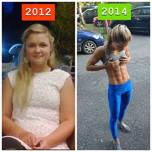 Bức ảnh cô gái mũm mĩm sau 2 năm trở bỗng trở nên gọn gàng, cơ bắp lan truyền mới đây gây xôn xao cộng đồng mạng Việt. Ban đầu nhiều người cho rằng đây là hai cô gái khác nhau nhưng sau khi tìm hiểu thì nỗ lực tập luyện, giảm cân của cô nàng trong ảnh là có thật và xứng đáng trở thành một tấm gương rèn luyện thân thể cho giới trẻ.