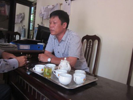 Ông Nguyễn Minh Tuấn - Trưởng Công an xã Tân Phú.