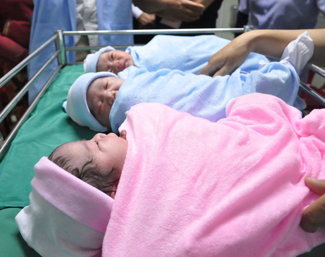 TPHCM được xếp trong nhóm 17 tỉnh/thành có mức sinh thấp. Ảnh minh họa