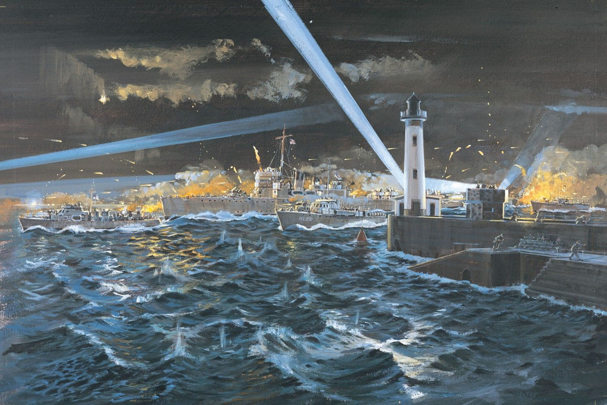 Tuy nhiên, do cuộc đột kích không được yểm trợ bằng không quân đủ mạnh nên quân Đức thoải mái bắn vào đội tàu Anh hộ tống bằng toàn bộ lực lượng pháo binh quanh St. Nazaire.