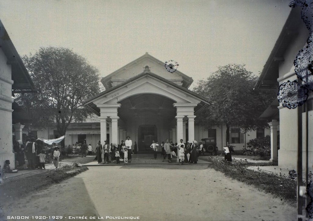 Khu vực sảnh chính của Bệnh viện đa khoa Sài Gòn.