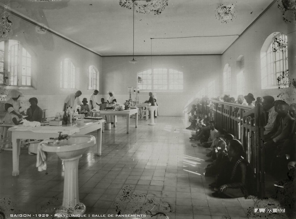 Toàn cảnh phòng băng vô trùng.