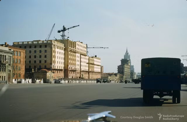 Khung cảnh ở đại lộ Novinsky.