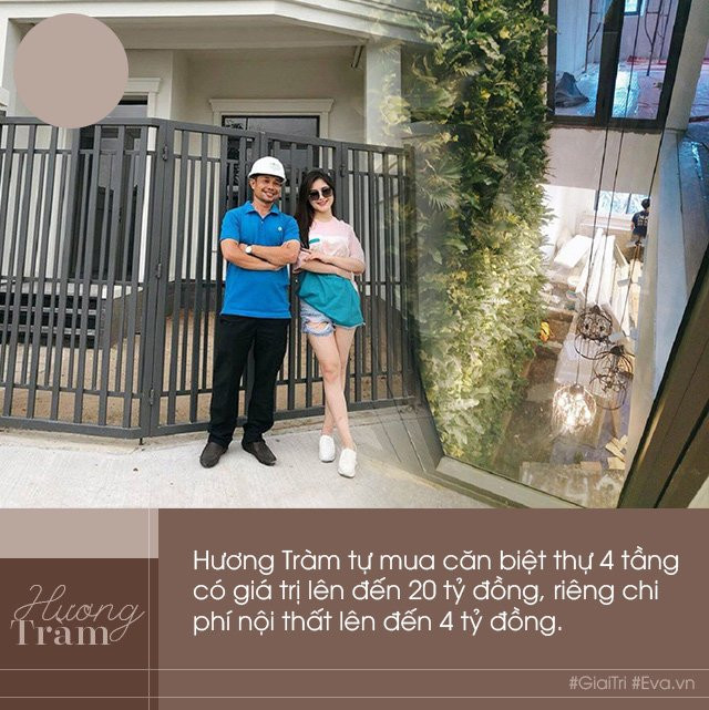 Ngoai biet thu 20 ty, Huong Tram con so huu nhung tai san gi?