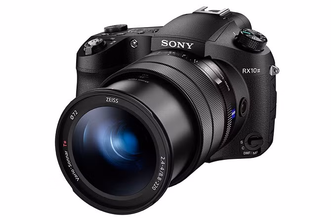 Can canh may anh Sony RX10 III zoom 25x vua ra mat