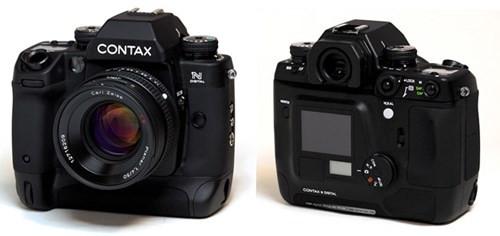  2002 Contax N Digital. Mẫu máy với khả năng chụp ảnh chất lượng cao.