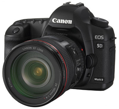  2008 Canon EOS 5D Mark II là bước tiến lớn trong việc phá vỡ các rào cản giữa tĩnh và chuyển động. Với màn hình HD 1920x1080p chụp đầy đủ tại 30 fps.