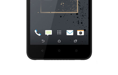 Phía dưới gồm bộ ba phím điều hướng quen thuộc của các smartphone Android.