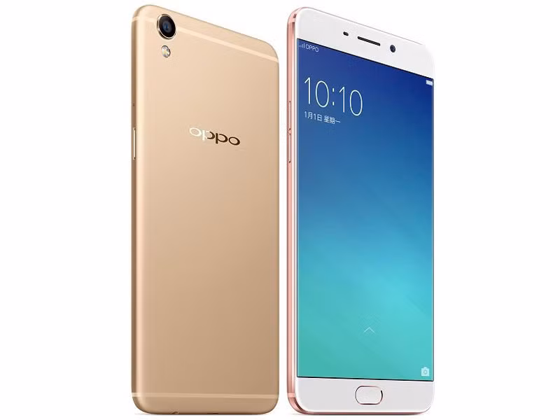 R9 được trang bị màn hình AMOLED kích thước 5 inch, độ phân giải Full HD (1.920x.1080 pixel), mật độ điểm ảnh 401 ppi.