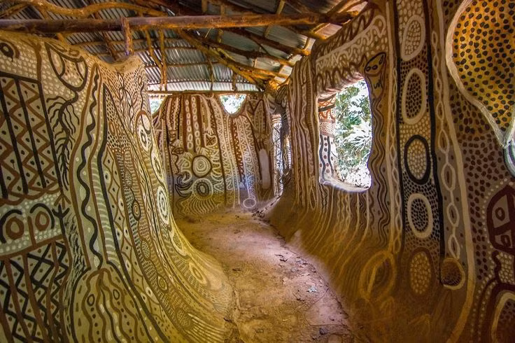 Năm 2005, rừng thiêng Osun-Osogbo đã được UNESCO công nhận là Di sản Văn hóa thế giới. Ảnh: Pinterest.com