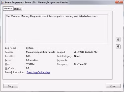 Thủ thuật định nhanh bệnh của bộ nhớ RAM máy tính - Hình 5 Thu thuat dinh nhanh benh cua bo nho RAM may tinh-Hinh-5