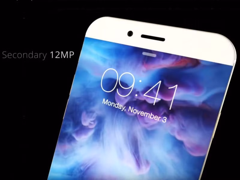 Bộ đôi iPhone 7 và iPhone 7 Pro mà Glaxon Paul thiết kế có thân hình khá mảnh mai nhưng phần cạnh viền và mặt lưng của nó lại tương tự như 2 phiên bản tiền nhiệm là iPhone 6s và iPhone 6s Plus.