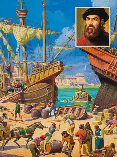 5. Nhiều người cho rằng Magellan đã phải chiến đấu với nguời khổng lồ ở biển Nam Mỹ trong cuộc thám hiểm. Khi thuyền đậu gần Argentina, có thuỷ thủ báo cáo đã gặp những người đàn ông cao 8 feet trên những bãi biển Patagonia. Chuyện kể rằng, sau khi kết bạn với những "gã khổng lồ", Magellan đã lừa họ vào trú trong tàu của mình và bắt giam một trong những người đàn ông đó. Người khổng lồ sau đó được rửa tội và đặt tên là Paul, nhưng đã chết trong dọc đuờng tới Thái Bình Dương. Các nhà sử học phỏng đoán rằng, gã khổng lồ được nhắc tới trong câu chuyện này trên thực tế là người của bộ tộc Tehuelche, một bộ tộc cao theo gen của Ấn Độ có nguồn gốc từ miền nam Chile và Argentina.