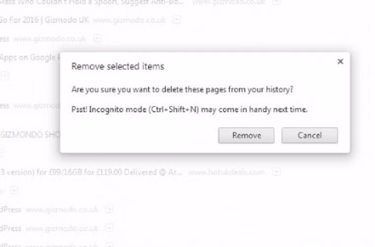 Chúng ta sẽ không còn nỗi lo quên tắt cửa sổ trình duyệt hay chưa xóa lịch sử duyệt web mỗi khi cho mượn hoặc để quên máy tính cá nhân ở nhà nữa. Với công nghệ điện toán đám mây, Google sẽ cho phép người dùng gửi một tin nhắn ngắn đến trung tâm quản lý cá nhân để làm những công việc này.
