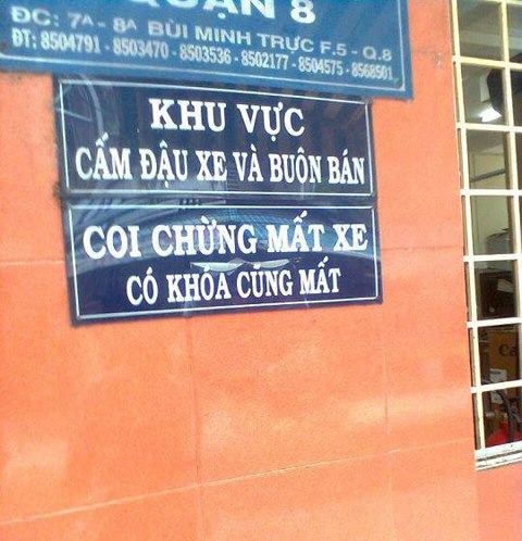 Không chỉ ở nước ngoài, mà Việt Nam ta cũng có những biển cấm khiến người xem không thể nhịn cười