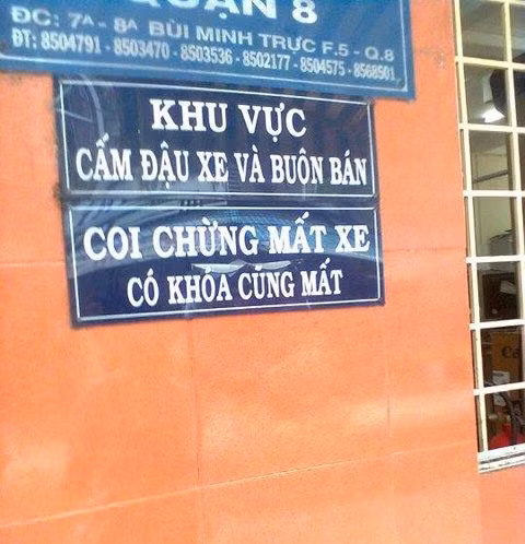 Không chỉ ở nước ngoài, mà Việt Nam ta cũng có những biển cấm khiến người xem không thể nhịn cười