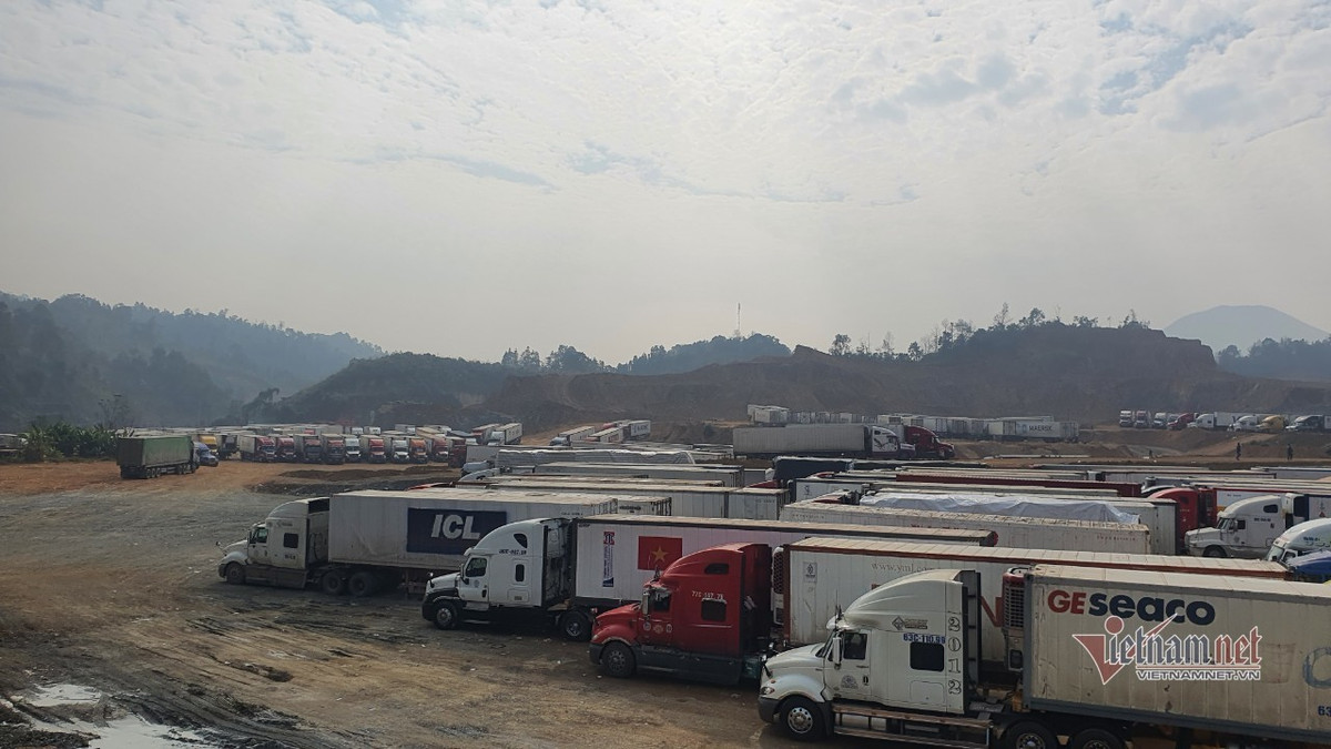 Tai xe phoi suong, hung nuoc tu cuc lanh rua bat… cho thong quan-Hinh-5