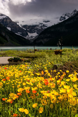 Mùa hè và mùa xuân, du khách có thể đi bộ đường dài và lặng ngắm khung cảnh kỳ vĩ, ngoạn mục của núi non, rừng rậm và sông băng nơi đây,