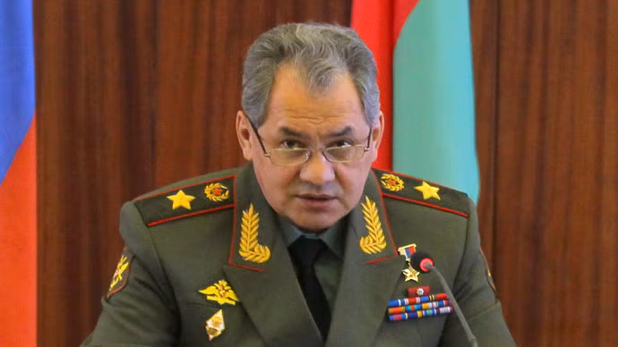 Bộ trưởng Quốc phòng Nga Sergei Shoigu.