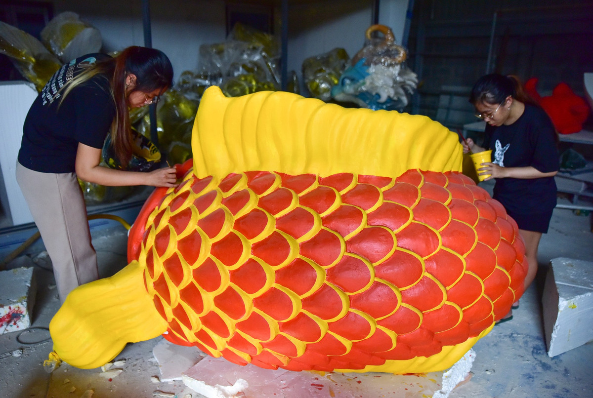 Bên trong xưởng chế tác rồng khủng cho Tết Giáp Thìn 2024 ảnh 22 Bên trong xưởng chế tác rồng khủng cho Tết Giáp Thìn 2024 ảnh 22