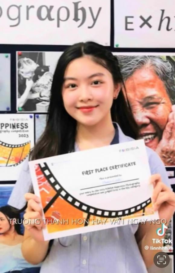 Con gái lớn Quyền Linh 'gây choáng' khi khoe loạt thành tích nổi bật - Hình 4 Con gai lon Quyen Linh 'gay choang' khi khoe loat thanh tich noi bat-Hinh-4