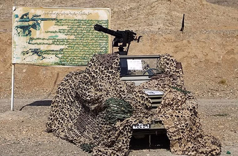 Project Nasr được trang bị trên các xe chiến thuật cơ động cao Safir.