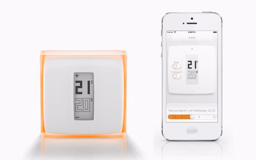 Bộ ổn nhiệt điều khiển bằng smartphone Netatmo được thiết kế nhằm thay thế toàn bộ các bộ ổn nhiệt đang lưu hành trên thị trường. Nó có thể tự động điều chỉnh nhiệt độ theo thói quen hàng ngày của người dùng.