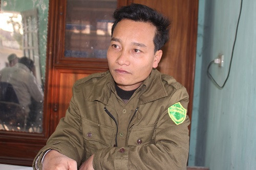 Phó trưởng công an xã An Tiến, ông Nguyễn Ngọc Quý.