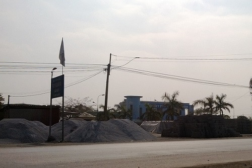 Công ty gas Phú Hoàng An, nơi xảy ra vụ việc.