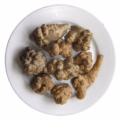 Tam thất: Đây là một dược liệu quý, còn gọi là "kim bất hoán" do tác dụng lớn cho phụ nữ mọi lứa tuổi. Tam thất càng lâu năm, củ càng to càng quý. Loại tốt nhất trên thị trường hiện nay là một lạng có 4-5 củ. Theo Đông y, tam thất có tác dụng hoạt huyết, bổ huyết giúp tăng sức đề kháng, tăng cường nuôi dưỡng vòng một cũng như toàn cơ thể.