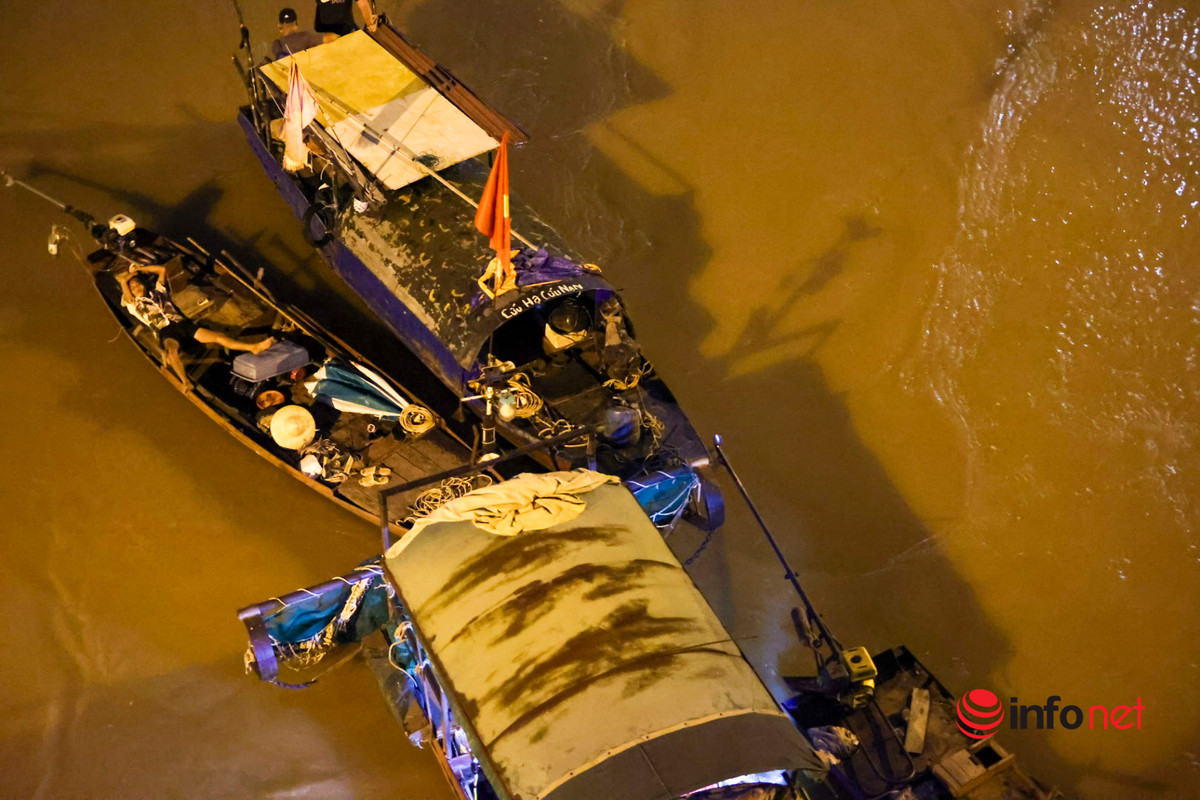 Ha Noi: Doi nam nu nhay cau Long Bien, hang chuc nguoi tim kiem xuyen dem-Hinh-4