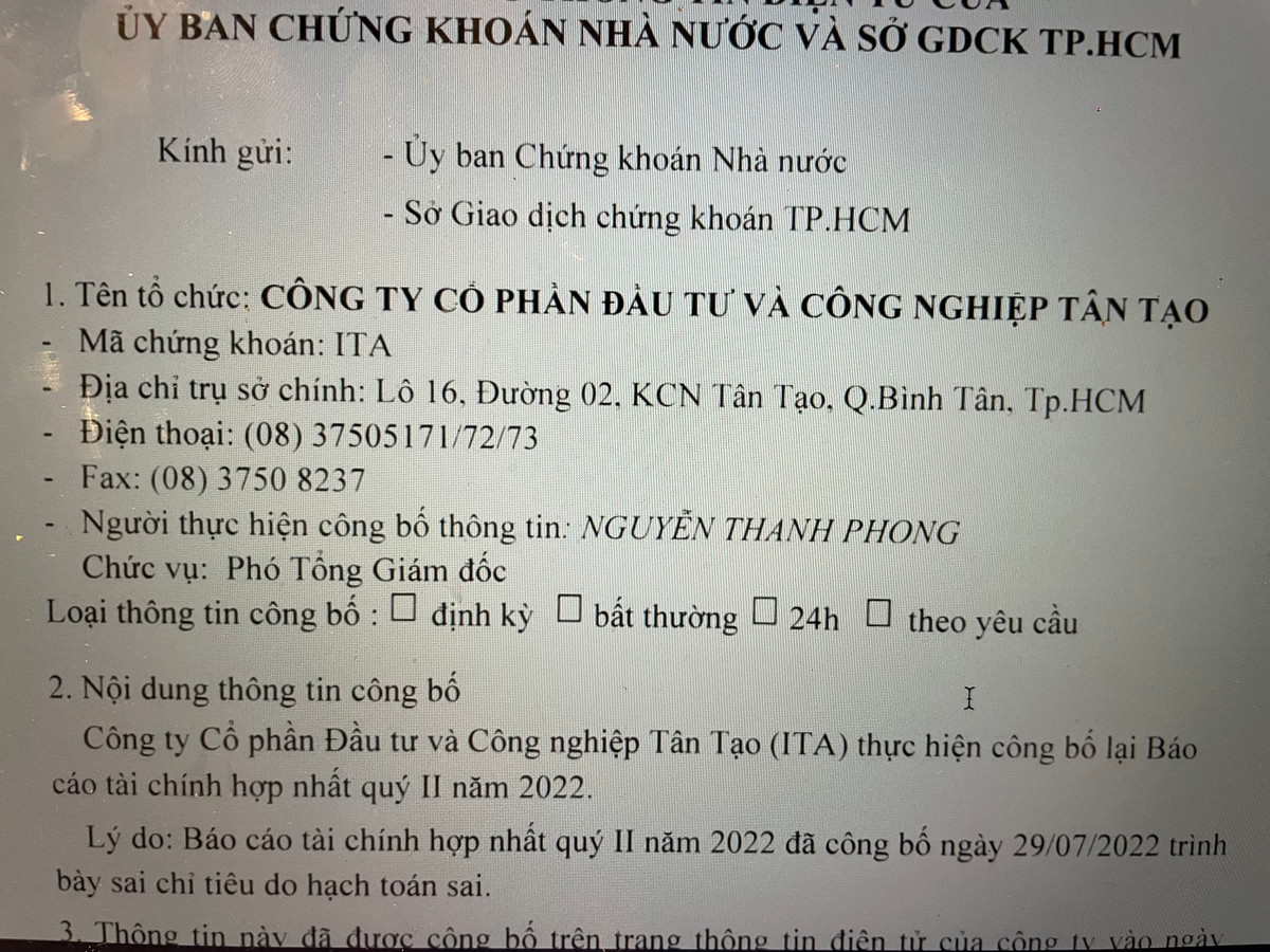 Tân Tạo nói gì về số tiền tạm ứng cho bà Đặng Thị Hoàng Yến? Tan Tao noi gi ve so tien tam ung cho ba Dang Thi Hoang Yen?