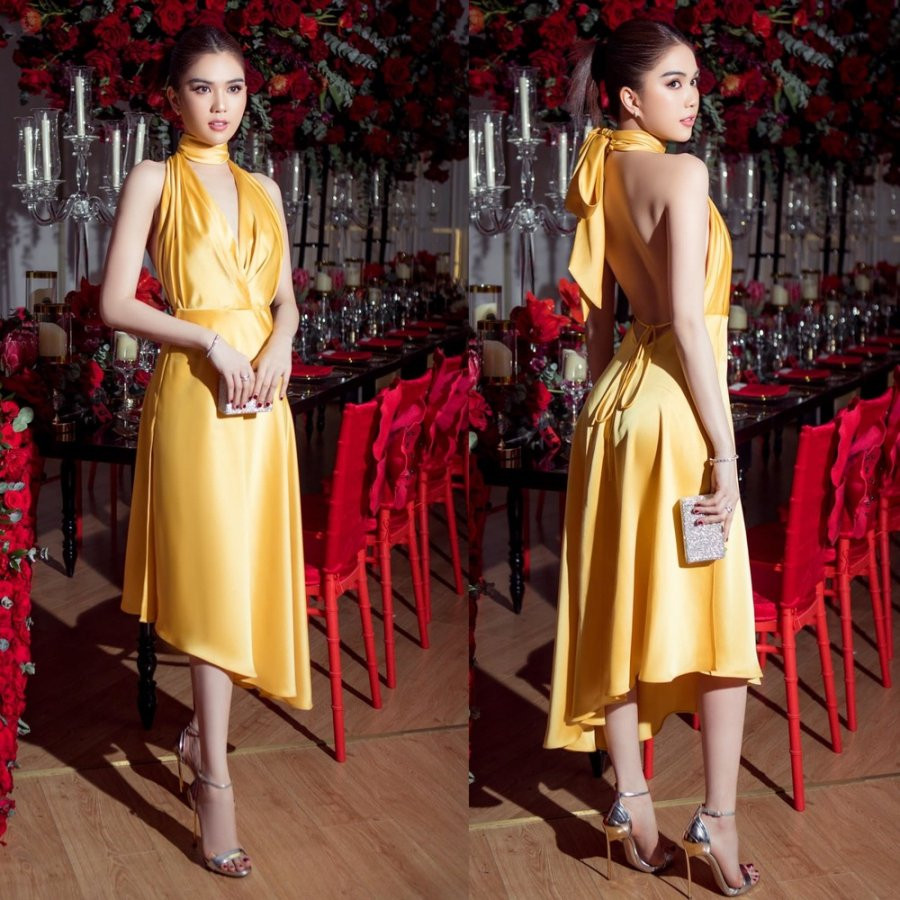 Ngọc Trinh giữ vững phong độ chặt chém thảm đỏ với loạt thiết kế kiệm vải - Hình 11 Ngoc Trinh giu vung phong do chat chem tham do voi loat thiet ke kiem vai-Hinh-11