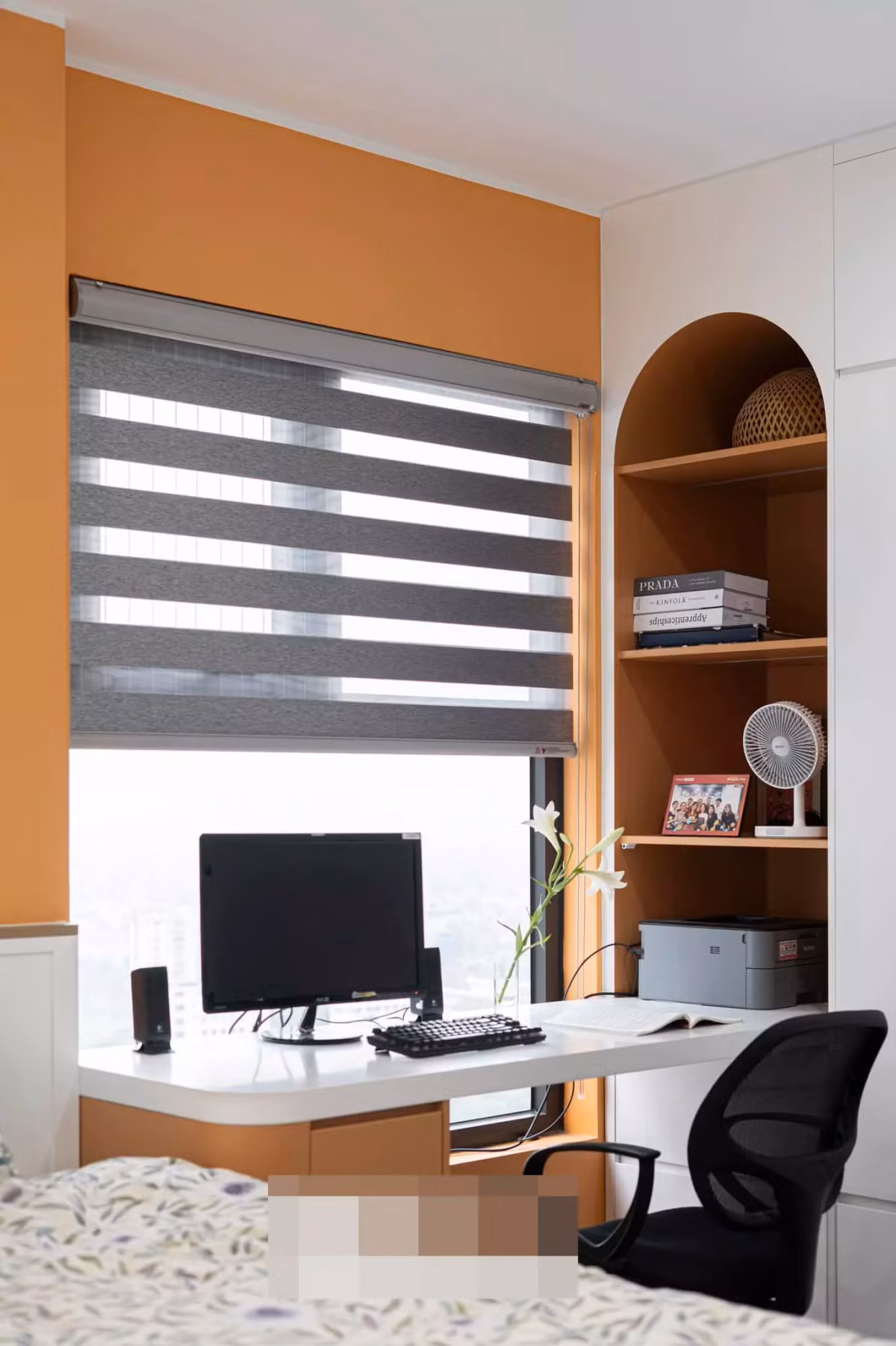 Căn hộ xanh bơ dịu dàng, đường nét thiết kế bắt mắt ảnh 24