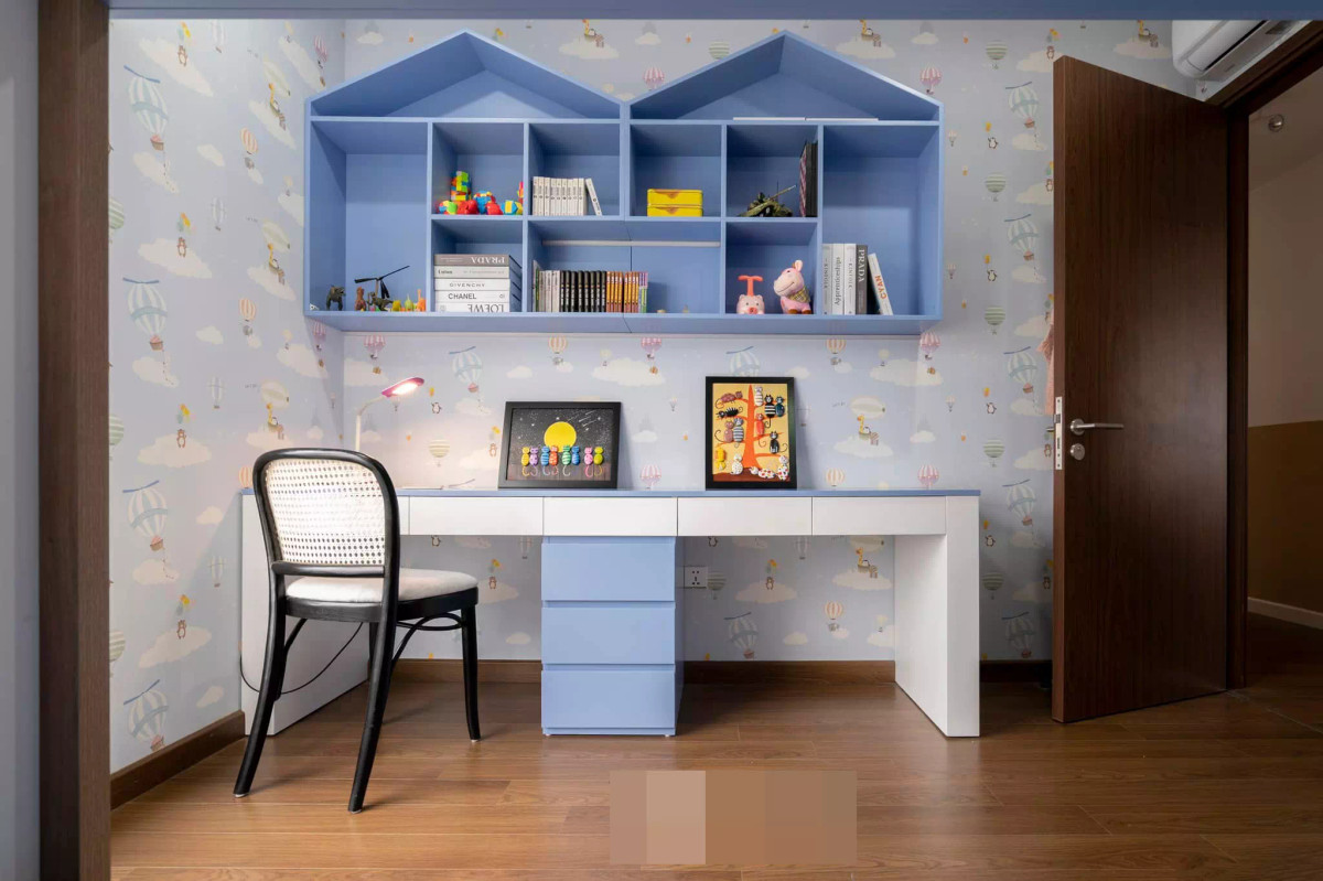 Căn hộ xanh bơ dịu dàng, đường nét thiết kế bắt mắt ảnh 16