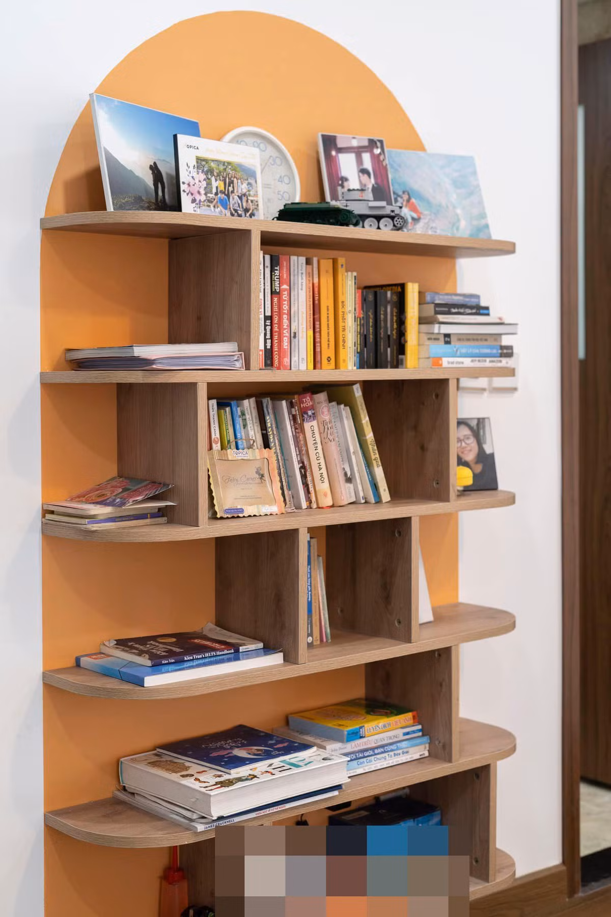 Căn hộ xanh bơ dịu dàng, đường nét thiết kế bắt mắt ảnh 23