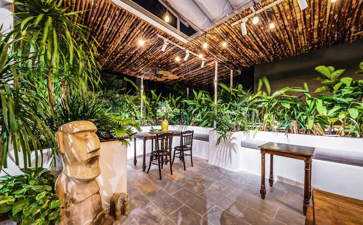 Khu vuon resort, phong tam 