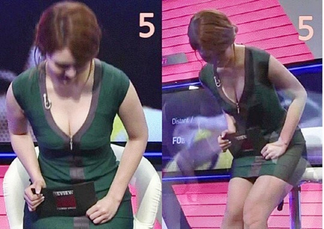 Không khó để nhận ra, các người đẹp thường diện những bộ trang phục ôm sát có dáng ngắn.