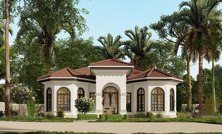 Nhà cấp 4 kiểu Pháp sang trọng, tiện nghi và đẹp hút hồn - Hình 6 Nha cap 4 kieu Phap sang trong, tien nghi va dep hut hon-Hinh-6