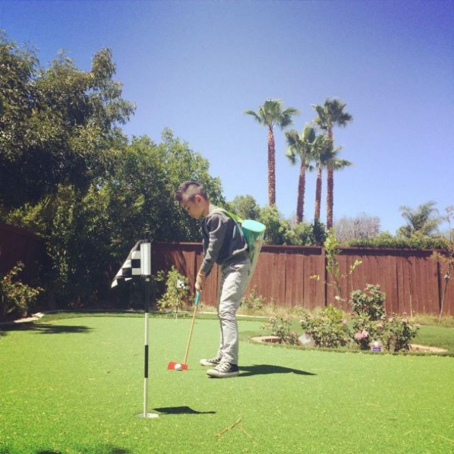 Biệt thự sân vườn tại Mỹ của diễn viên Kim Hiền - Hình 7 Biet thu san vuon tai My cua dien vien Kim Hien-Hinh-7