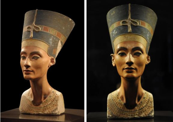 Ngo ngang nhan sac Nu hoang Ai Cap duoc phuc dung khac han tren phim